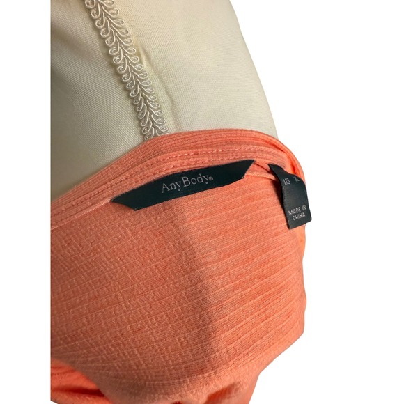 AnyBody Salmon Pink Shirt, Women's‎ XL - Picture 3 of 4